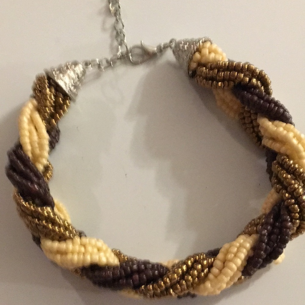 Braided Bead Bracelet (N)